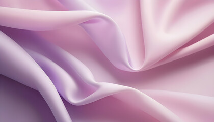 Obraz premium Pink purple white blur gradient background. Soft silk cloth fabric textile. Light pastel romantic tender texture banner and wallpaper.
