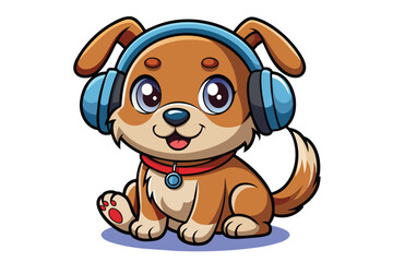 cartoon-baby-dog-with-headphone-on-white-backgroun (16).eps