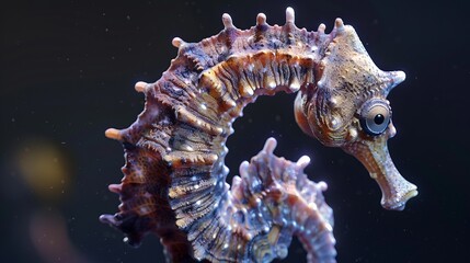 Hippocampus guttulatus, also known as the Mediterranean seahorse, is a type of seahorse found in the Mediterranean Sea.