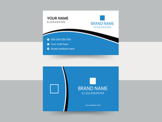 Creative and modern business card template.