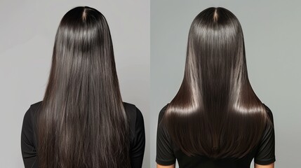 Straighten your hair for a healthy, sleek look. Check out our before and after transformations to see the amazing results!