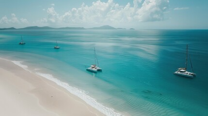 Whitehaven Beach - Australia generative ai