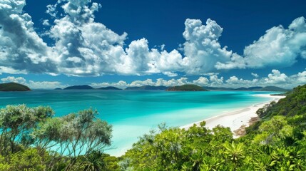 Whitehaven Beach - Australia generative ai