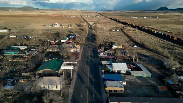 Route 66 through Seligman