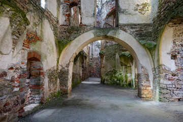 Ruins of old castle in Krzyztopor, Ujazd, Poland - 776296635