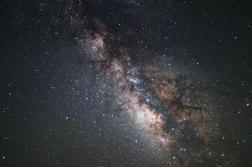 sky showing the Milky Way galaxy
