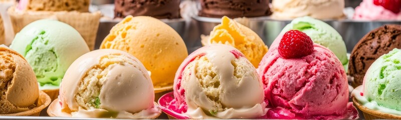 An ice cream shop window. Commercial photography © lastfurianec