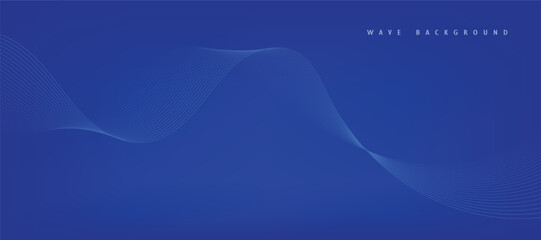 abstract blue background with waves
