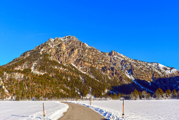 Die Ammergauer Alpen bei Heiterwang, Tirol (Österreich)