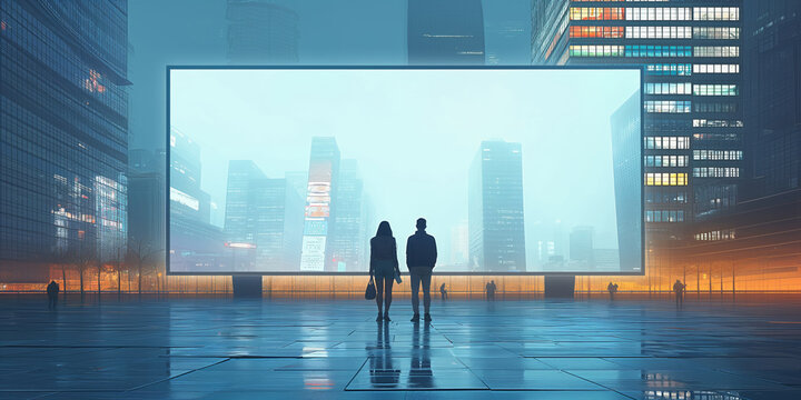 Zwei Personen arbeiten vor einem Bildschirm