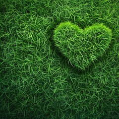 grass heart 