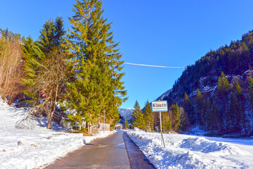 Klause der Gemeinde Reutte, Tirol (Österreich)