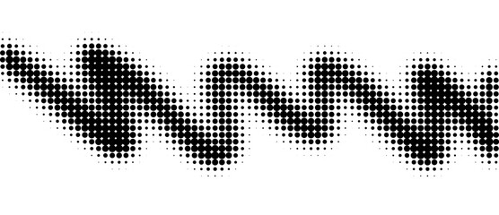 black and white halftone pattern. abstract halftone dotted background - obrazy, fototapety, plakaty