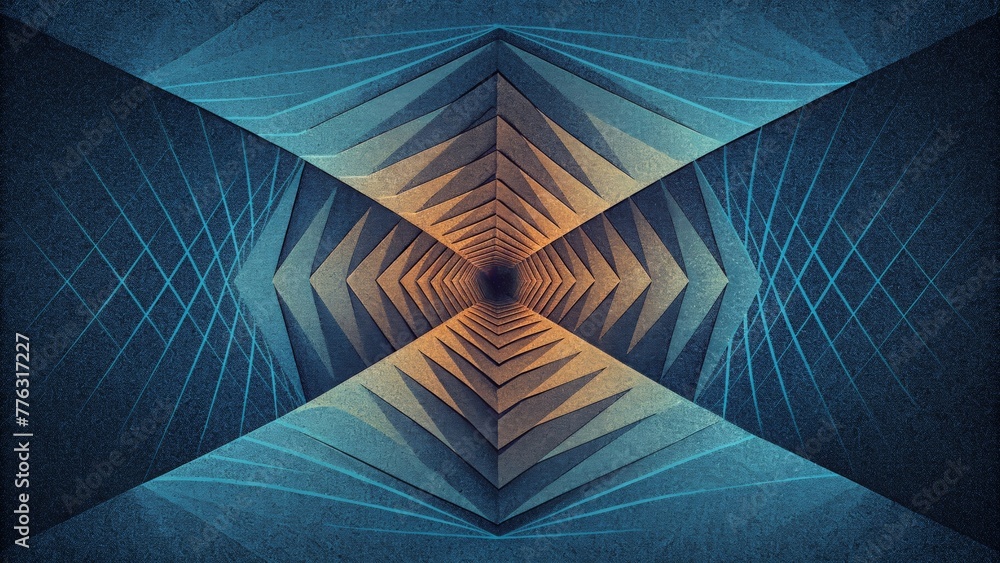 Aufkleber A seemingly sharp and straight grid that appears to warp and twist as the viewer moves their gaze over it.