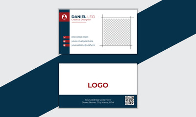 Luxury and elegant business card design template. 