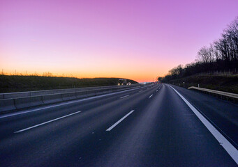 A3 zwischen Würzburg/Kist und Wertheim Richtung Frankfurt