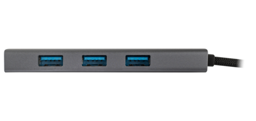 USB hub, USB hub, on white background in insulation