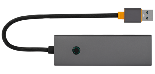 USB hub, USB hub, on white background in insulation