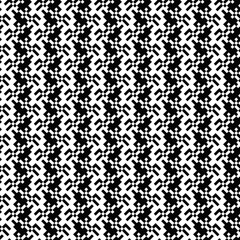 Random diagonal black and white pattern background - repeating repetitive abstract monochrome vector design