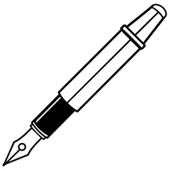 fountain pen vector