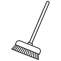broom and shovel
