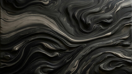 Monochrome abstract image showing the fluidity and dynamic nature of forms, reflecting simplicity and complexity