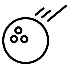 bowling ball icon