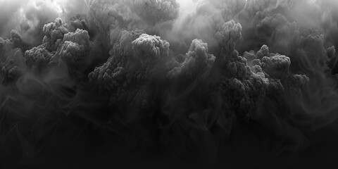 Scary smoke texture background - obrazy, fototapety, plakaty