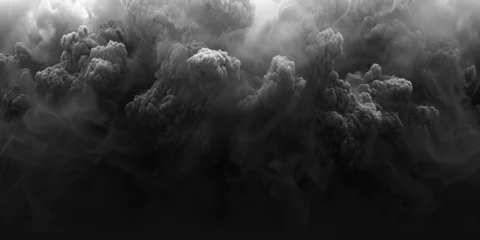 Fotobehang Scary smoke texture background © Fasial