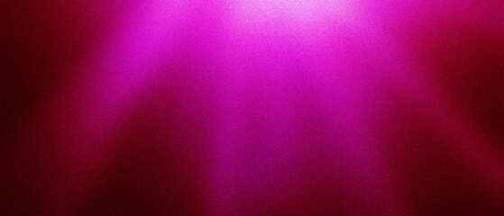 Sun rays. Grainy abstract ultrawide pixelated raspberry pink red garnet gradient exclusive background. Perfect for design, banners, wallpapers, templates, creative projects, desktop. Premium quality