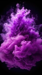 explosion of smoke trails in muted heather purple UHD Wallpaper - obrazy, fototapety, plakaty