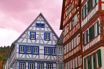 Altstadt von Mosbach im Neckar-Odenwald-Kreis