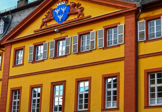 Das F&uuml;rstlich-Leiningensche Palais in Amorbach (Bayern)