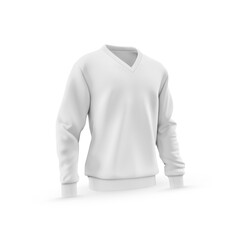 Sweatshirt on white background