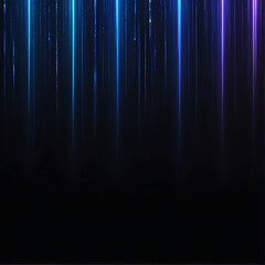 Fototapeta premium Blue blue spectrum lights tech black party club neon lights abstract wave technology background, black background. Best for wide banner, poster, website, editing video, background presentation. ai
