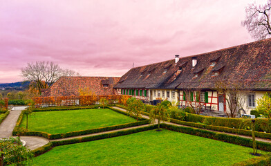 Die Kartause Ittingen in der Gemeinde Warth-Weiningen, im schweizerischen Kanton Thurgau