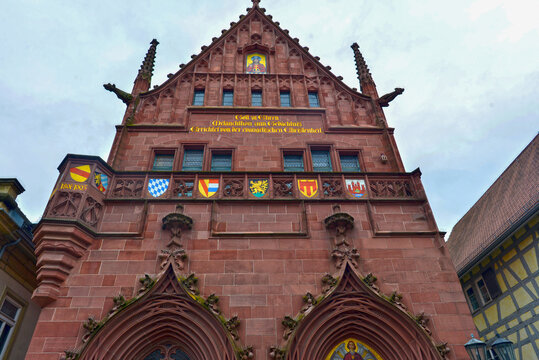 Das Melanchthonhaus in Bretten im Kraichgau (Baden-W&uuml;rttemberg)