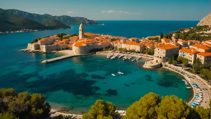 Foto op Canvas Magnificent Budva Montenegro idyllic © tanya78