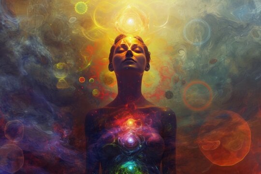 Pacifying spirituality: meditation, spiritual practice, expanded consciousness, chakra activation, astral body, mystical inspiration, and the interconnected energy of the human chakra system