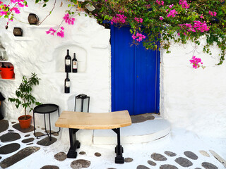  White Washed Residence in Mykonos, Greece