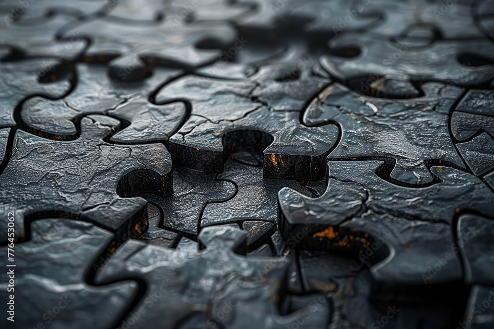 Poster a puzzle of perceptions and misperceptions complicating the landscape of human interaction, shaping 