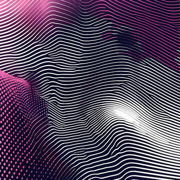 Abstract halftone background and Bright background-AI generated image