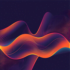 Abstract halftone background and Bright background-AI generated image