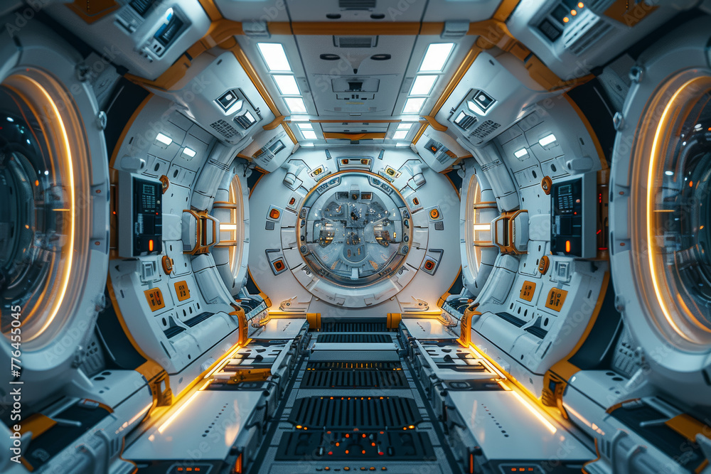 Poster a glimpse into the wonders of alien technology, where advanced machinery and innovative designs rede