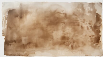 Abstract Brown Watercolor Background Texture