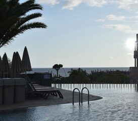 Infinity Pool View, Tenerife, Canary Island, Spain