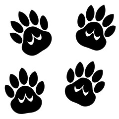 Cat Paws Vector Explore Feline Charm in High-Quality Graphics