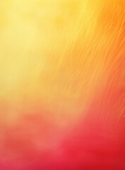 Yellow and Red Aesthetic Wallpaper. Blurred Gradient AI-generated Image