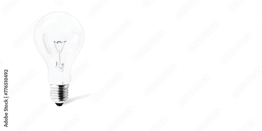 Wall mural Blue light bulb Transparent Background Images