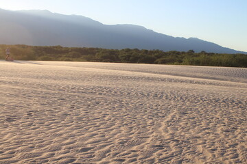 Sand dunes landscape of northwestern Argentina